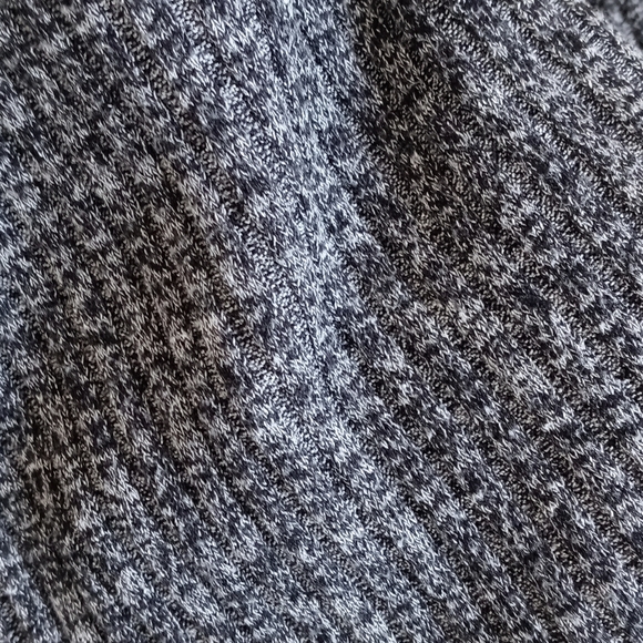 Banana Republic Women's Black White Heathered Knit Rayon Blend Wide Leg Pants XS - Picture 5 of 16